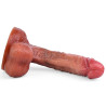 RealCockz Gode Curved Big 16 x 3.6cm Marron